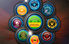 WJ CASSINO Programação de Domingo